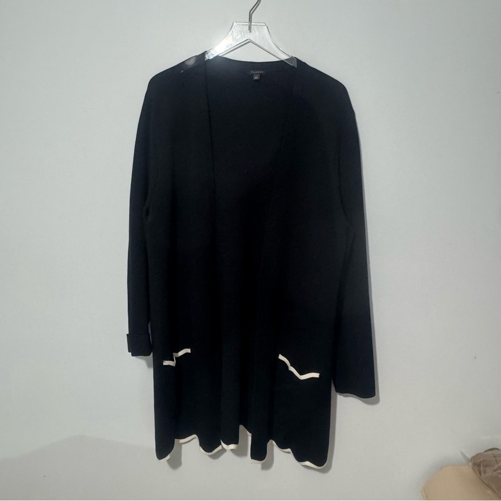 Talbots Viscose blend Open front cardigan sweater size xl